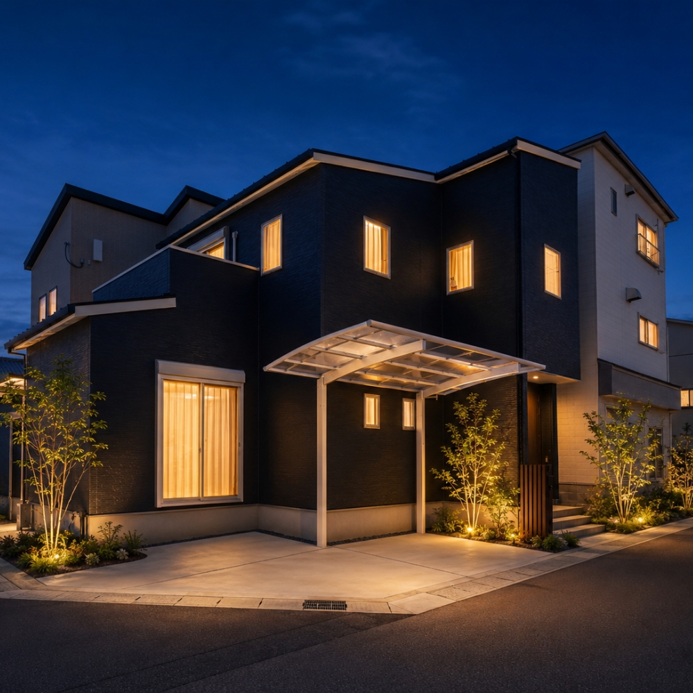 宇山東町モデルハウス 外観
